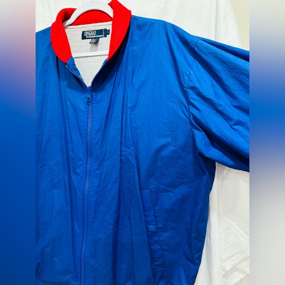 Vintage Rare 80's Polo Ralph Lauren Cp 93  Large‎ Lightweight Windbreaker L - Picture 3 of 9